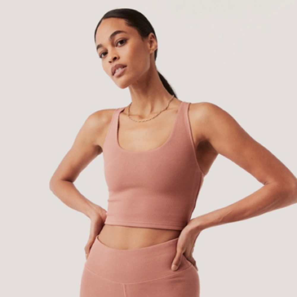 Ribbed bra top